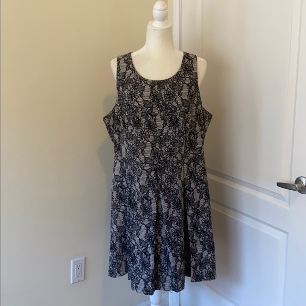 Forever 21 Plus size evening floral dress 2X